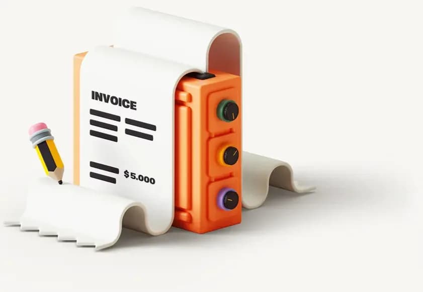 Invoicing illustration